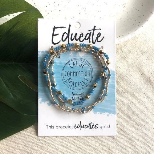 Educate - Cause Connection Bracelet {by World Finds}