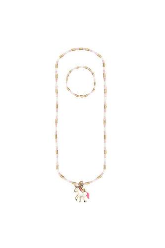 Magic Unicorn Necklace & Bracelet Set