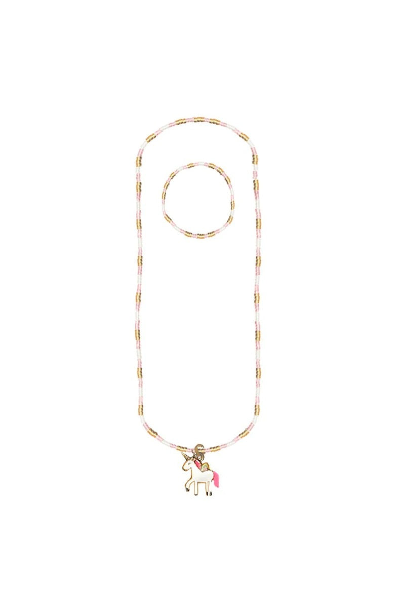 Magic Unicorn Necklace & Bracelet Set