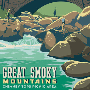 Great Smoky Mountains Chimney Top Jigsaw Puzzle