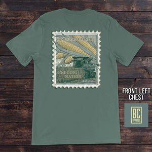 Corn Stamp Tee by Bella Cotton