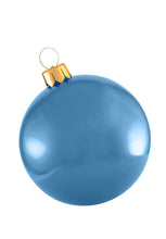 Load image into Gallery viewer, Frosted Blue Holiball - 18&quot;