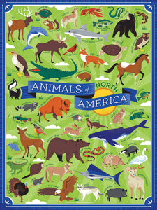 Animals of North America Jigsaw Puzzle