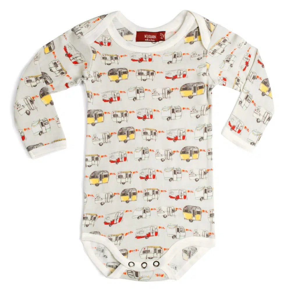 Organic Long Sleeve One Piece by Milkbarn