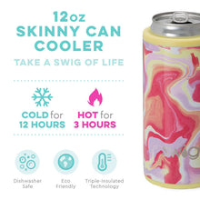 Load image into Gallery viewer, Swig Pink Lemonade Skinny Can Cooler (12oz)