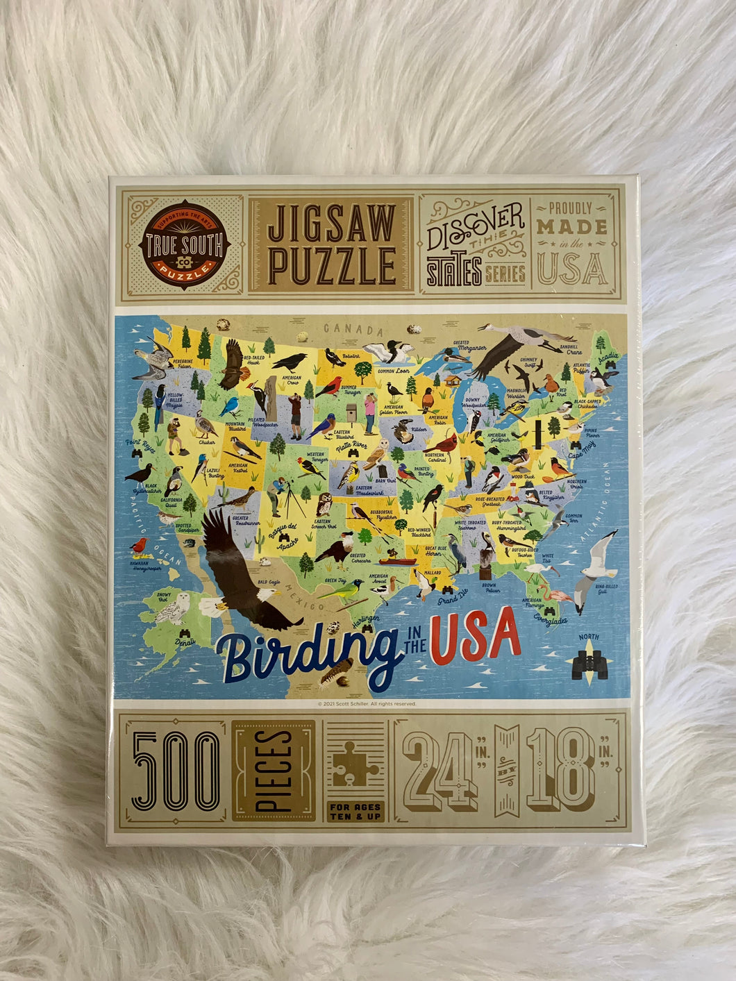 Birding in the USA Jigsaw Puzzle
