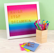 Load image into Gallery viewer, Rainbow Felt Letterboard