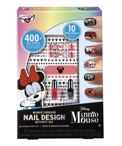 Minnie Mouse Nail Design Activity Set