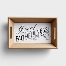 Load image into Gallery viewer, Great is Thy Faithfulness - Decorative Tray