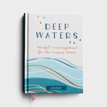 Load image into Gallery viewer, Deep Waters: Peaceful Encouragement for the Anxious Heart Journal