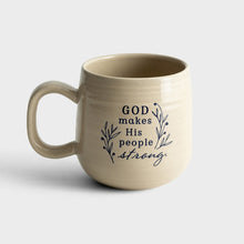 Load image into Gallery viewer, Peace &amp; Strength Ceramic Mug