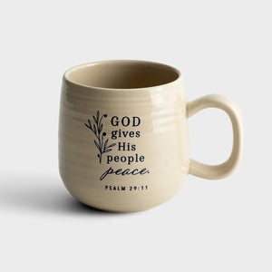 Peace & Strength Ceramic Mug