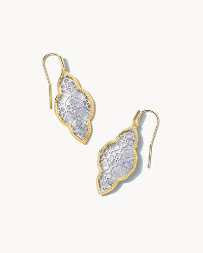 Abbie Drop Earrings in Mixed Metal by Kendra Scott