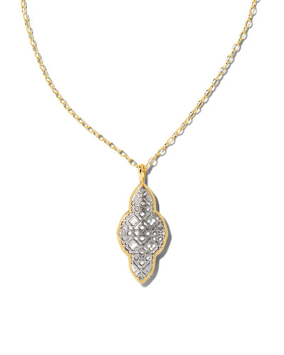 Abbie Long Pendant Necklace in Mixed Metal by Kendra Scott