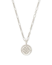 Load image into Gallery viewer, Dira Coin Pendant Necklace in Silver by Kendra Scott