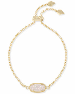 Elaina Gold Chain Bracelet in Iridescent Drusy by Kendra Scott