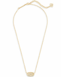 Elisa Gold Pendant Necklace in Gold Filigree by Kendra Scott