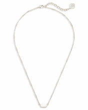 Load image into Gallery viewer, Fern Pendant Necklace in Bright Silver by Kendra Scott