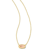 Load image into Gallery viewer, Grayson Gold Pendant Necklace in Rose Quartz by Kendra Scott