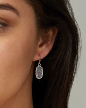 Load image into Gallery viewer, Lee Gold Drop Earrings in Iridescent Drusy by Kendra Scott