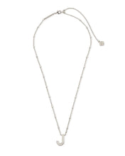 Load image into Gallery viewer, Letter J Pendant Necklace in Silver by Kendra Scott