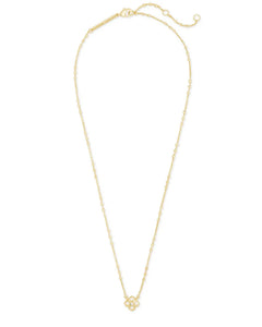 Rue Pendant Necklace in Gold by Kendra Scott