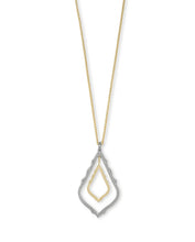 Load image into Gallery viewer, Kendra Scott Simon Long Pendant Necklace in Mixed Metal