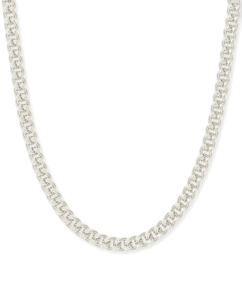 Vincent Chain Necklace in Silver by Kendra Scott