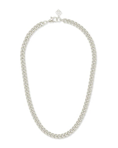 Vincent Chain Necklace in Silver by Kendra Scott