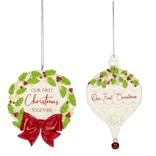 Load image into Gallery viewer, Ganz Our First Christmas Ornament