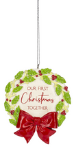 Load image into Gallery viewer, Ganz Our First Christmas Ornament