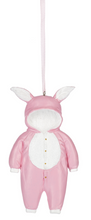 Load image into Gallery viewer, Ganz Baby Bunny Suit Ornament