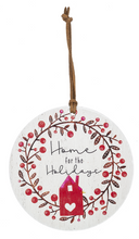 Load image into Gallery viewer, Ganz Customizable Holiday Tag Ornament