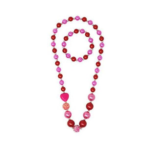 Be My Valentine Necklace & Bracelet Set