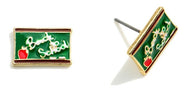 Chalkboard Stud Earrings