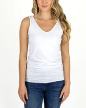 Load image into Gallery viewer, Grace &amp; Lace Standard Reversible Perfect Fit Tank - White