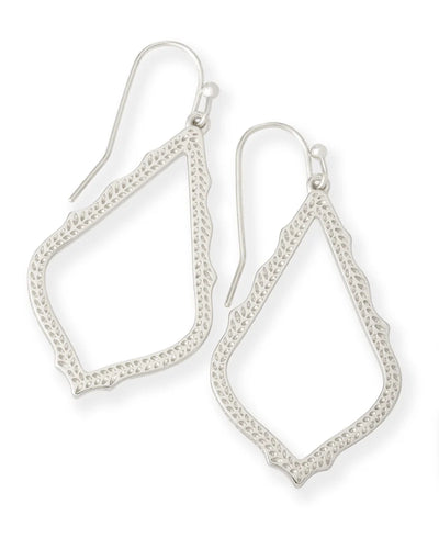 Sophia Drop Earrings in Silver by Kendra Scott