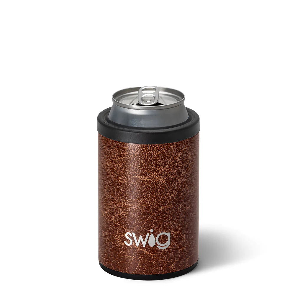 Swig Leather Can + Bottle Cooler (12oz)
