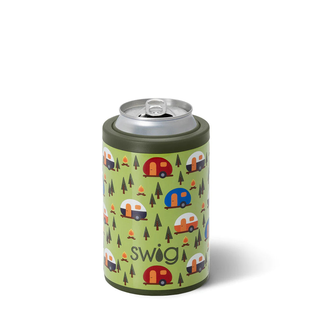Swig Happy Camper Can + Bottle Cooler (12oz)