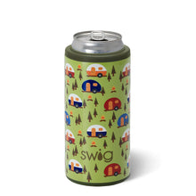 Load image into Gallery viewer, Swig Happy Camper Skinny Can Cooler (12oz)