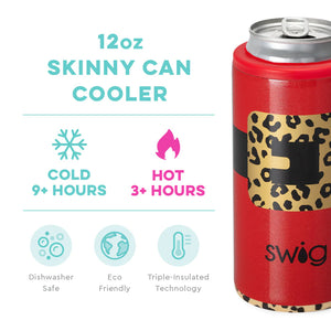 Swig Mama Claus Skinny Can Cooler (12oz)