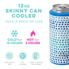 Load image into Gallery viewer, SCOUT + Swig Spotted at Sea 12 oz Skinny Cooler