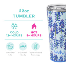 Load image into Gallery viewer, Swig Bluebonnet Tumbler (22oz)