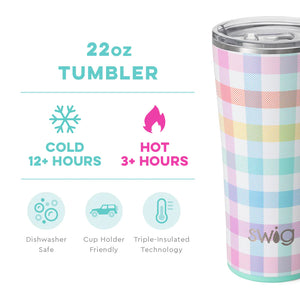 Swig Pretty in Plaid Tumbler (22oz)