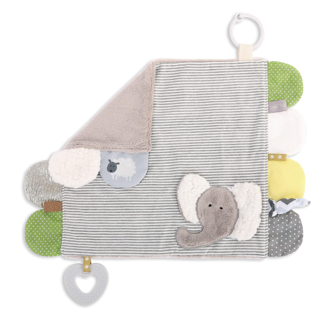 Demdaco Activity Blankie - Elephant